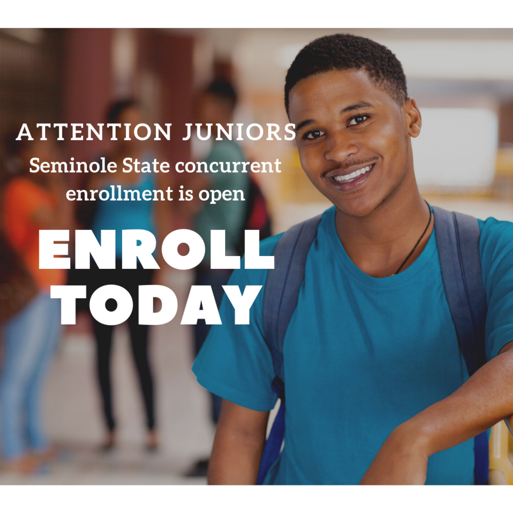 Seminole State College Accepting Concurrent Enrollment Students Tecumseh High School