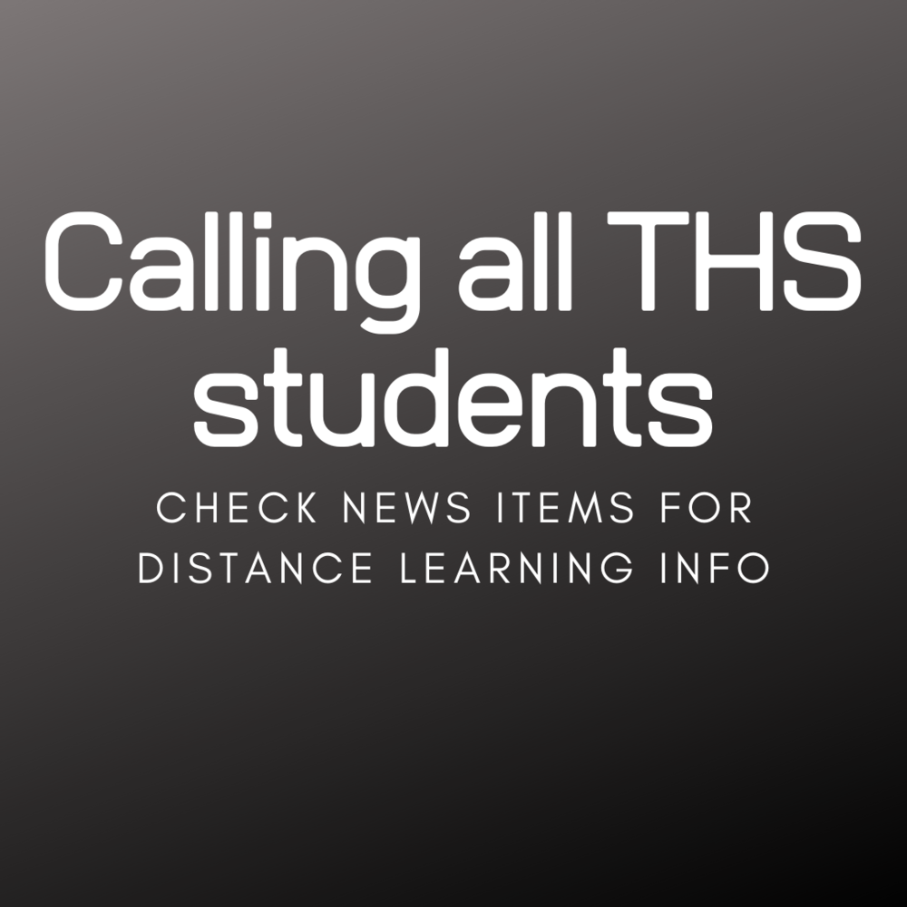 High school announces contact info for distance learning