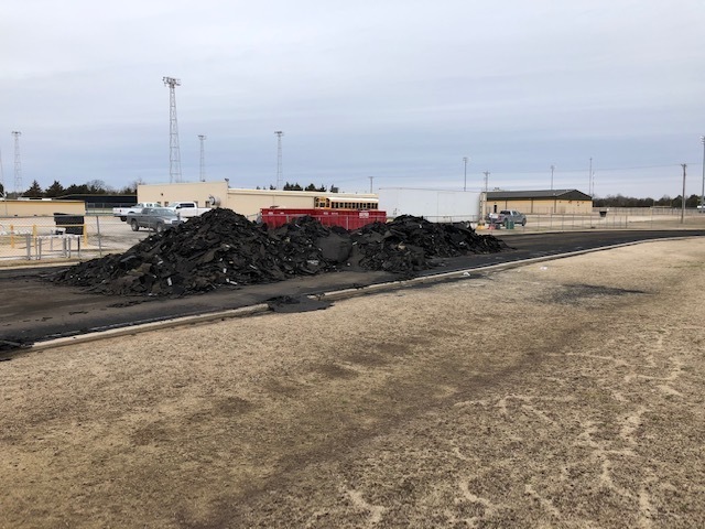 Track resurface project underway