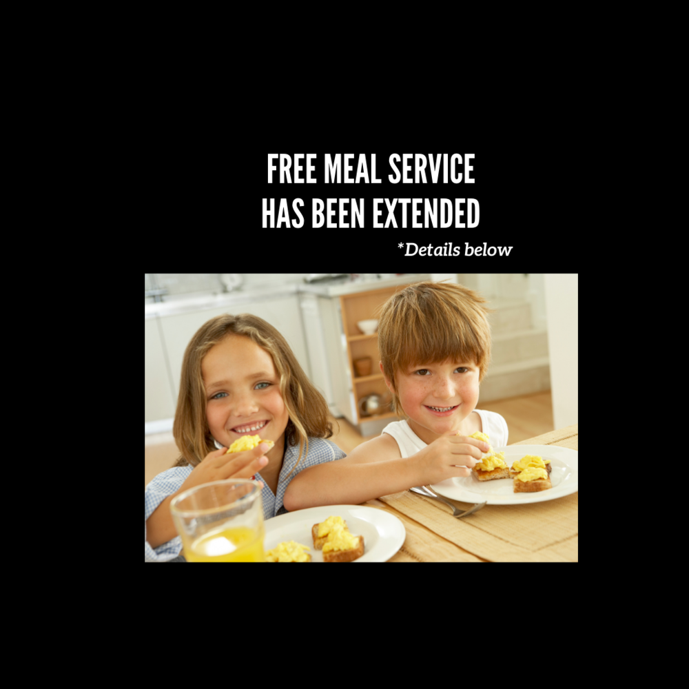 Students will get continued free meals